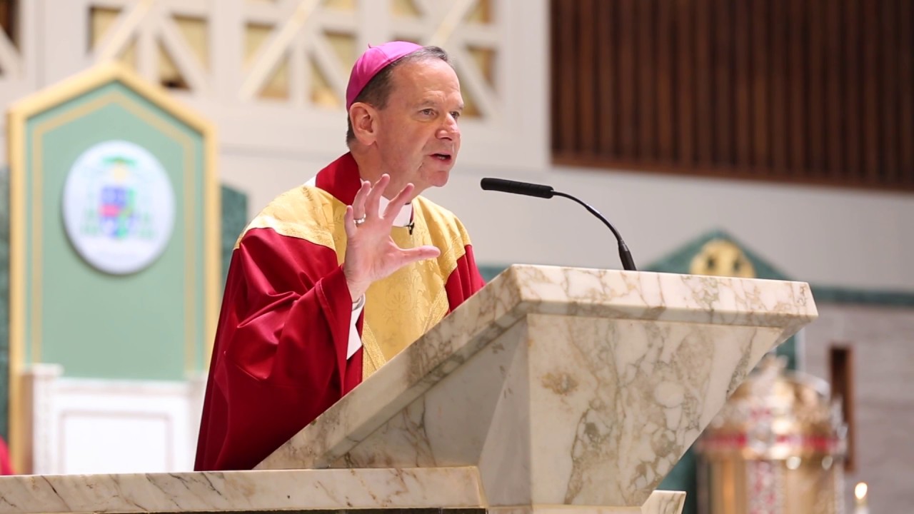 Bishop Burbidge's Palm Sunday Homily: 'Walk with Jesus to Jerusalem'