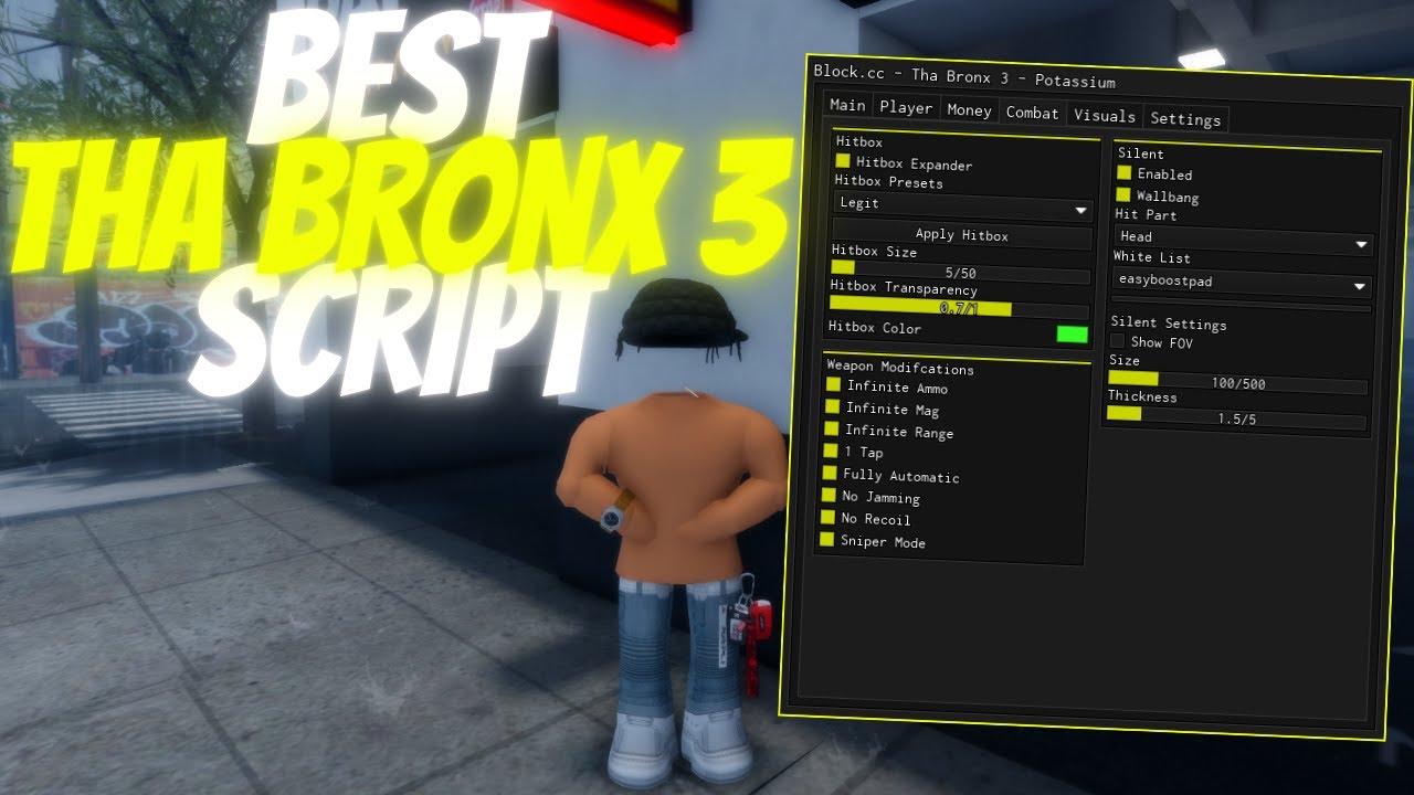 🔥 The BEST Tha Bronx 3 Script (Unlimited Money / Dupe / Aimbot & MORE!)