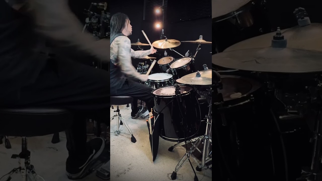 Daniel Erlandsson (Arch Enemy) Drum Playthrough on Pearl Reference Series
