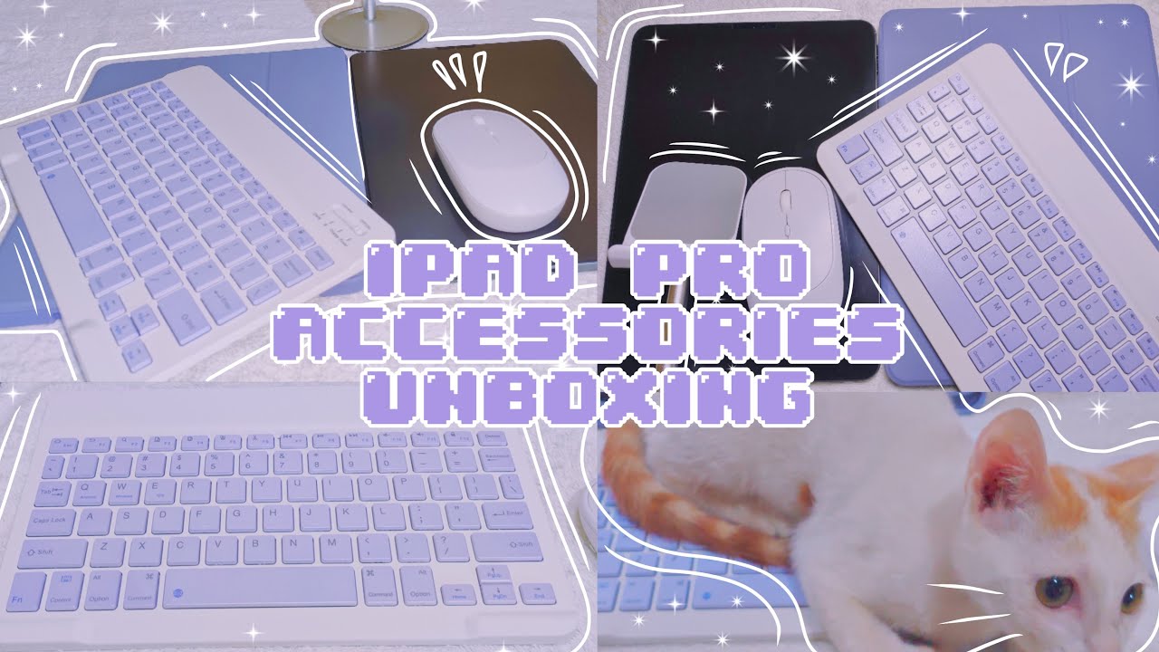📦 Unboxing IPAD PRO Purple Accessories + Review  ♡︎ || Shopee || GOOJODOQ | Philippines ENG SUB