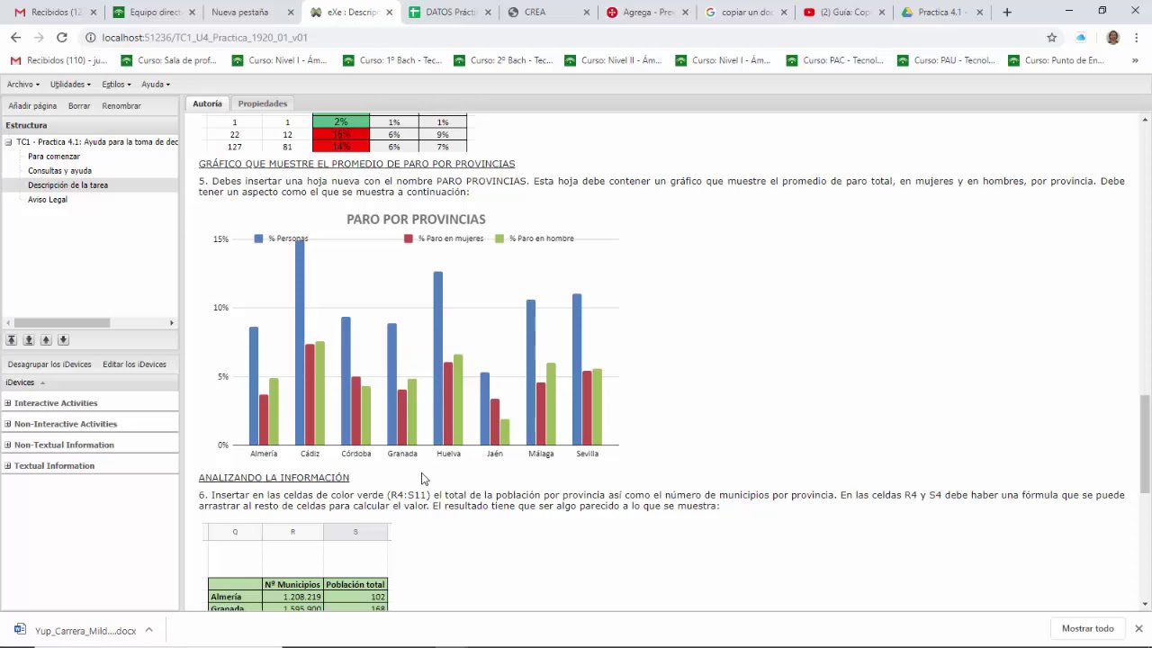 Ayuda pr&aacute;ctica Hoja de C&aacute;lculo