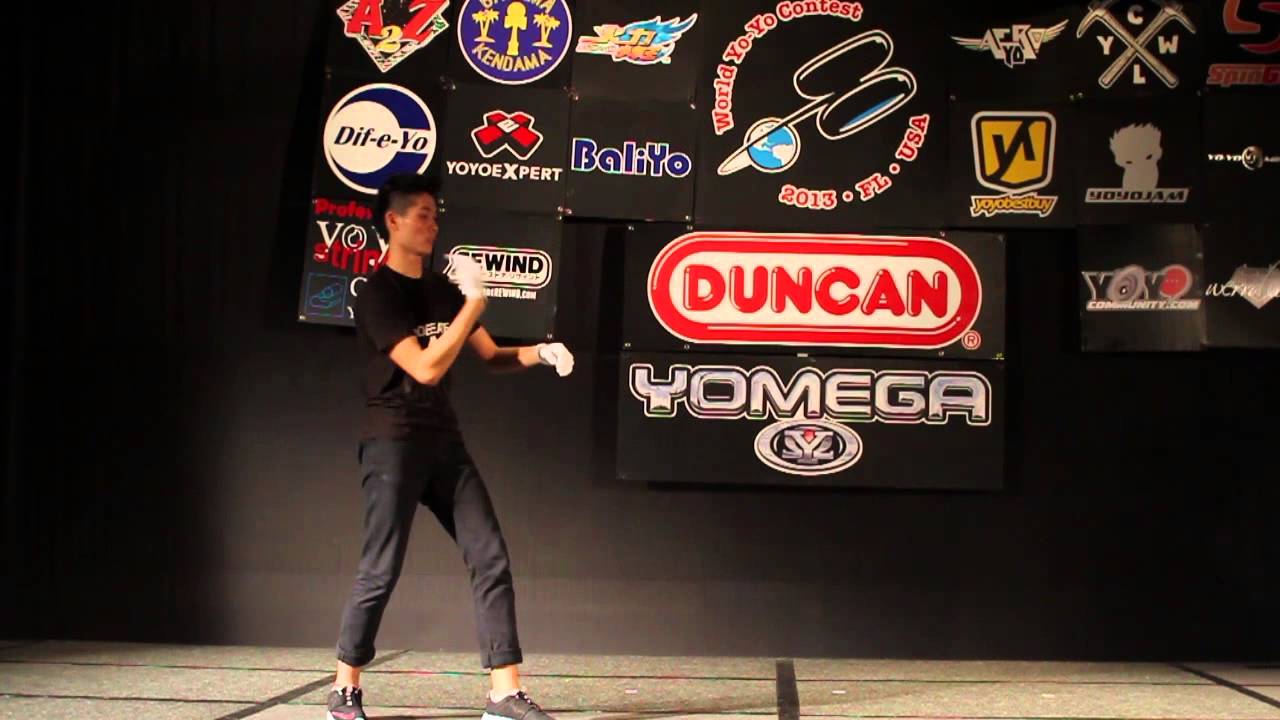 1A Finals - 2nd - Christopher Chia - 2013 World Yo-Yo Contest