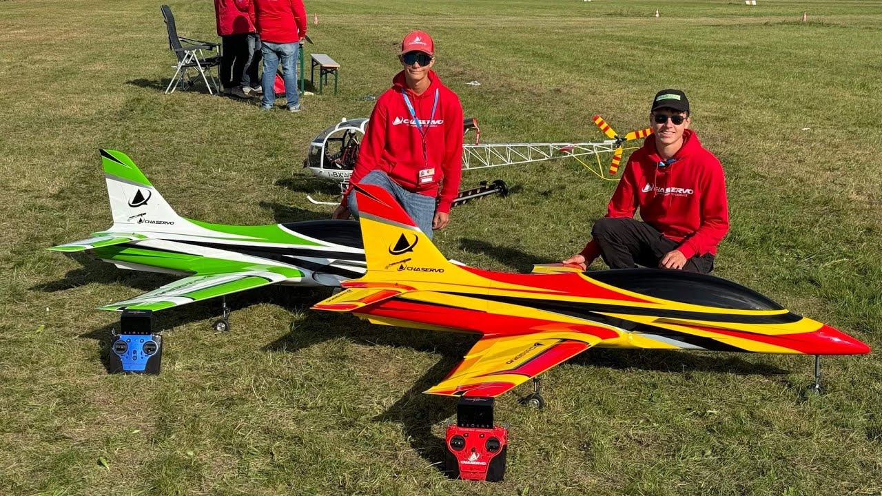 Skywing Falcon Jetpower 2024! Leo Bednarz and Luuk Struik.