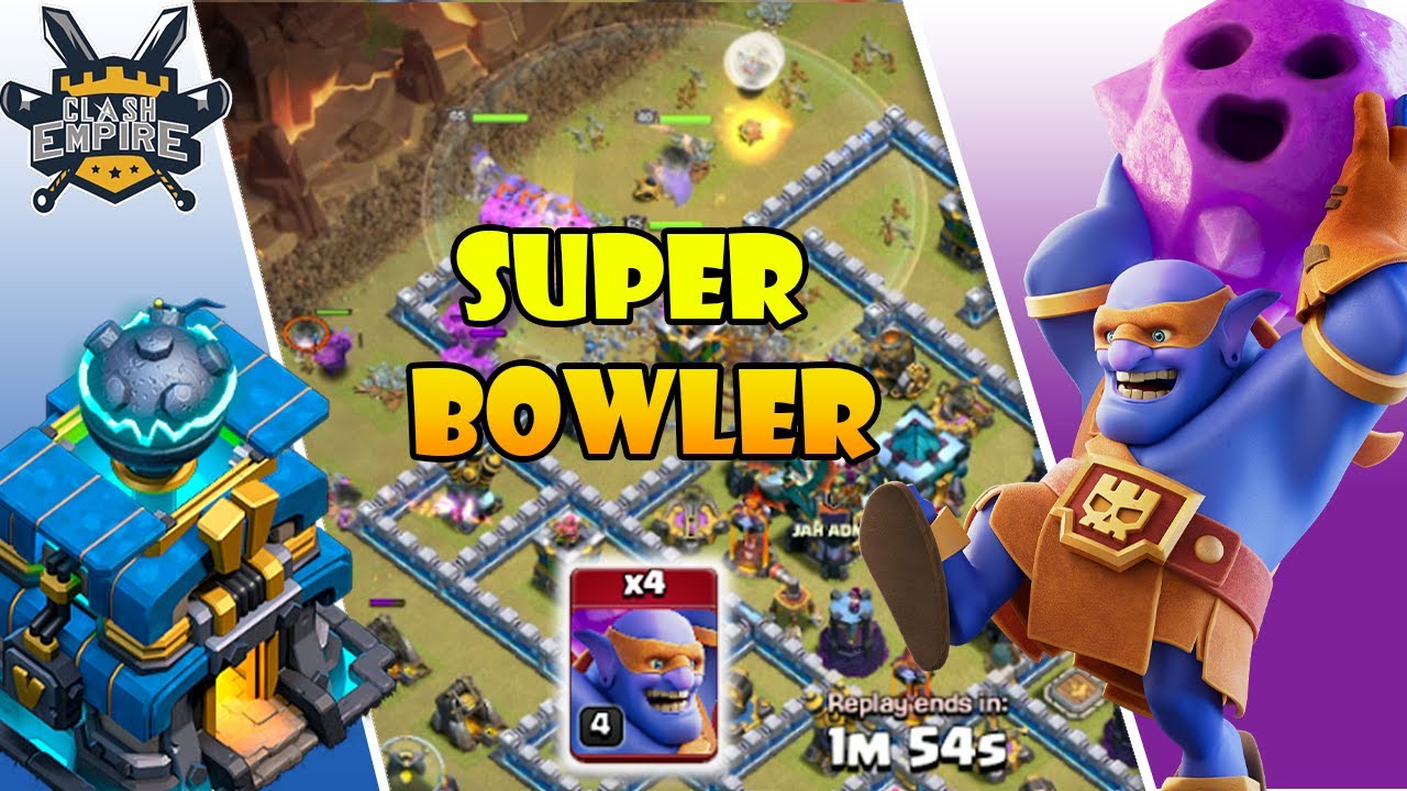 DEADLY SUPER BOWLERS!! Th12 Super Bowler Attack Strategy | Super Bowler Attack | Best Th12 Attack