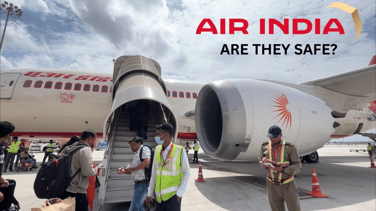 Is Air India Safe? | Flying on AIR INDIA’s Boeing 787 DREAMLINER | BANGALORE TO DELHI
