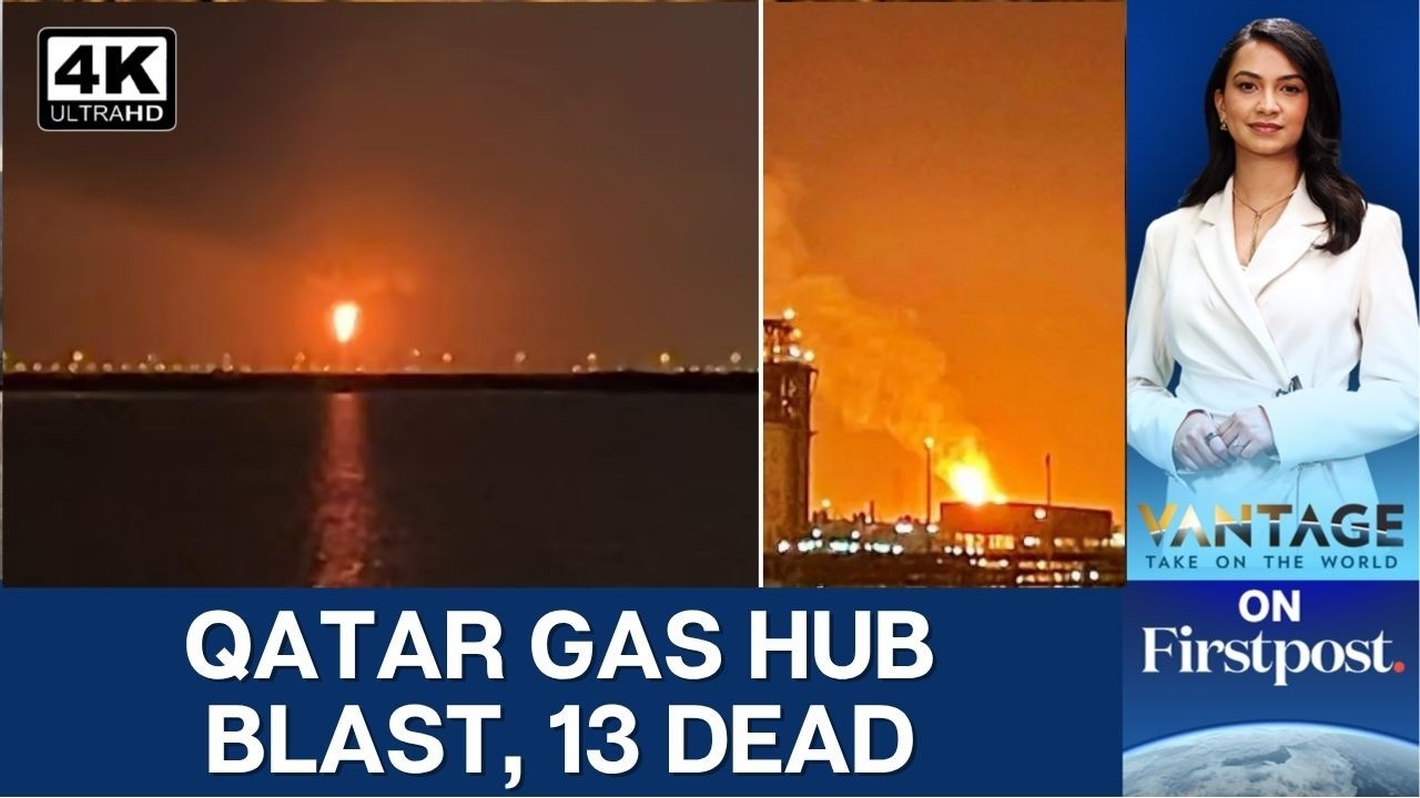 Взрыв на газовом объекте в Катаре: 13 погибших, 60 пострадавших | Vantage на Firstpost | N18G | 4K