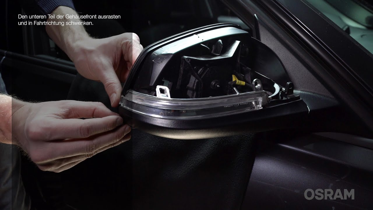 OSRAM LEDriving® Dynamische Spiegelblinker BMW Installationsvideo (DE)