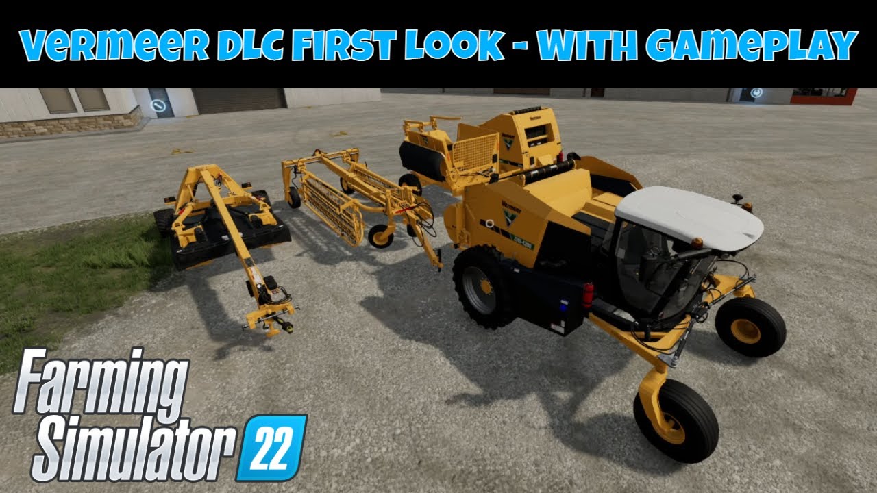 Vermeer Pack DLC - Sneak Peek and Giveaway Announcement | Farming Simulator 22