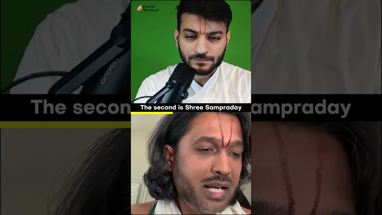 5 Major Vaishnav Sampraday Ft.@pushtipedia