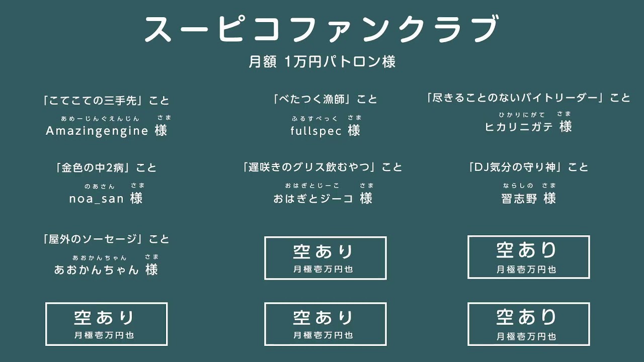 リモートで！ゲームで遊ぶ番組 #スーピコ 2025年7月6日 配信回
