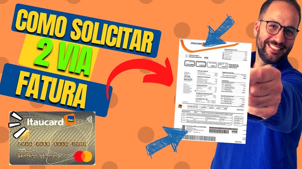 Como puxar a FATURA do cart&atilde;o do ITAUCARD?