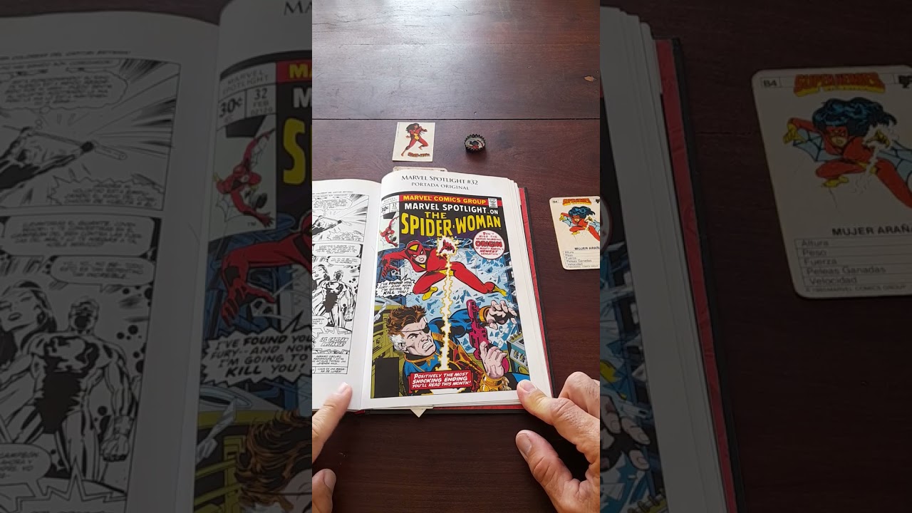 Mujer Araña y She Hulk, origen de las imágenes en productos de los 80.