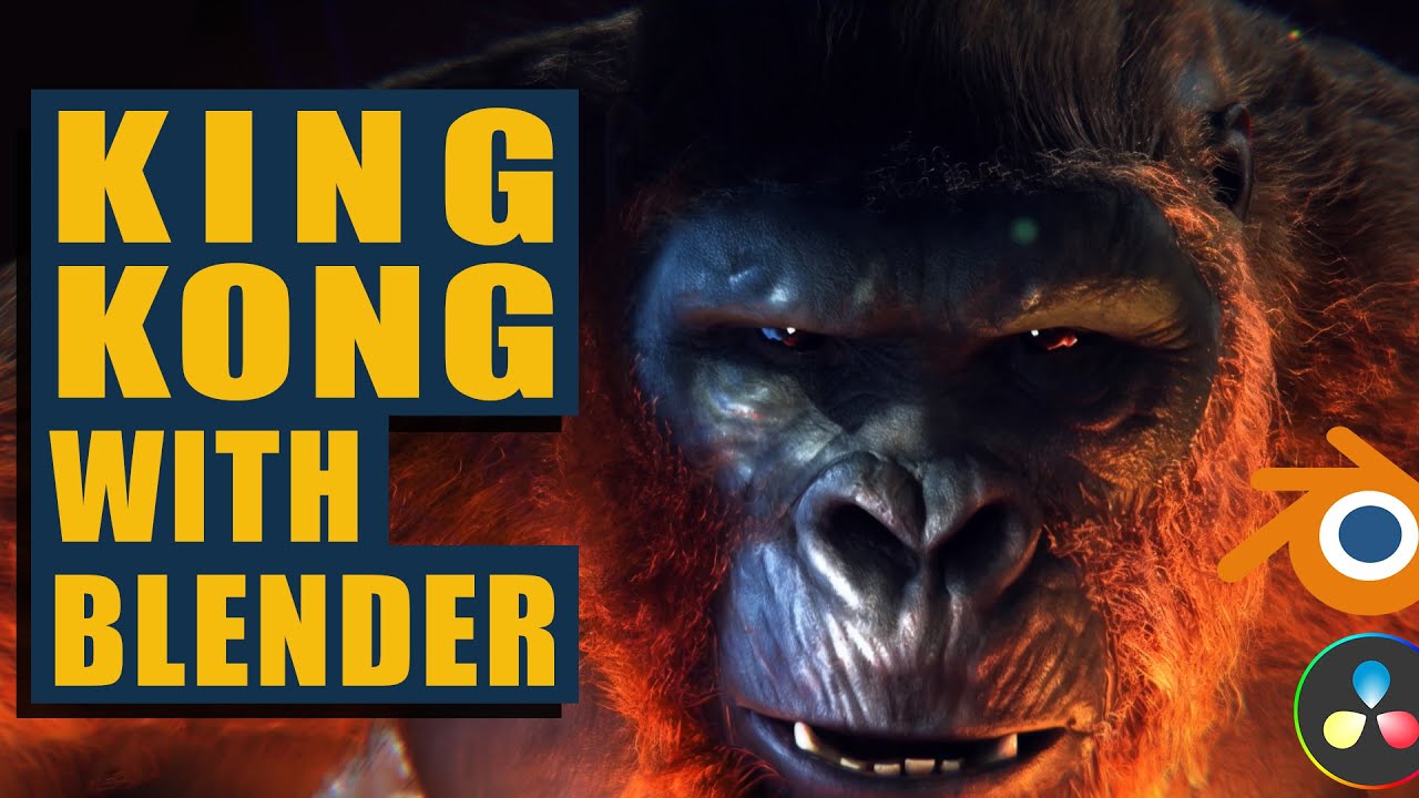 King Kong VFX With Blender Tutorial