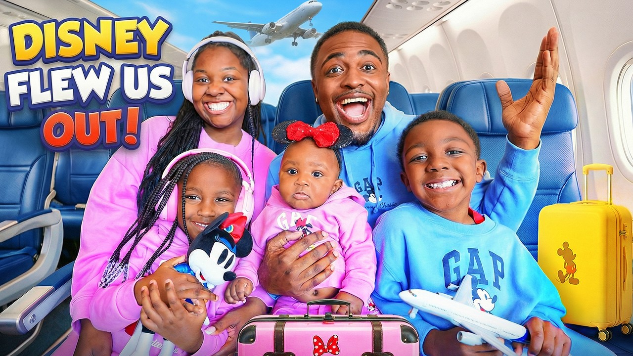 DISNEY FLEW OUR FAMILY OF 5 OUT TO GO ON A CRUISE!