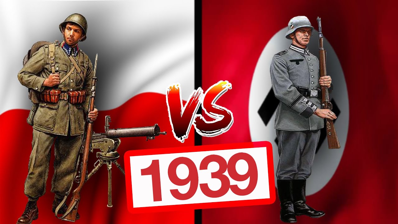1939 Polska vs 1939 Niemcy | Porównanie siły militarnej