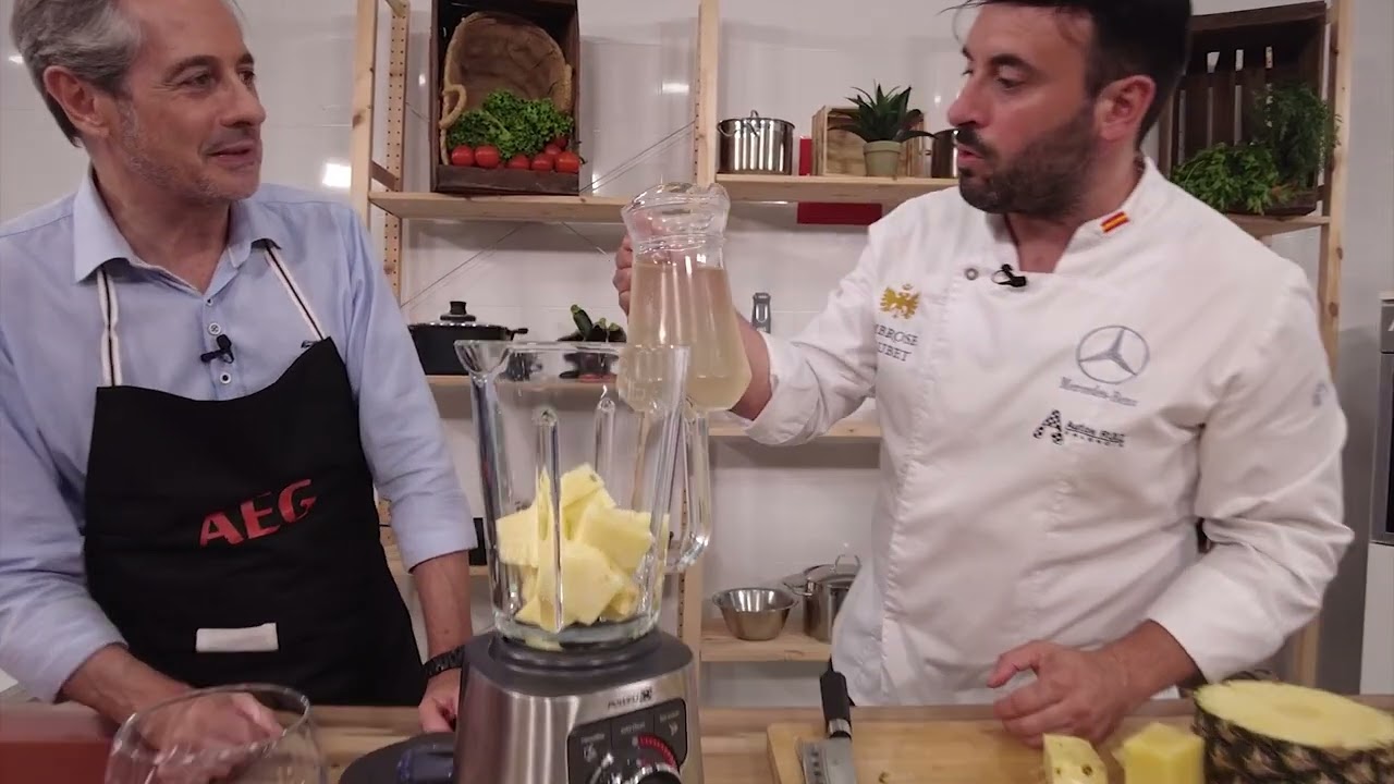 Batido de coco y piña | Receta sencilla y sana