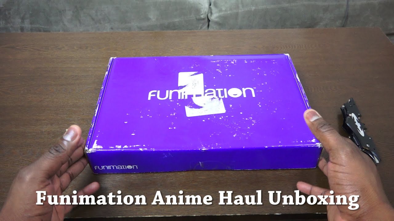 Funimation Anime Haul Unboxing