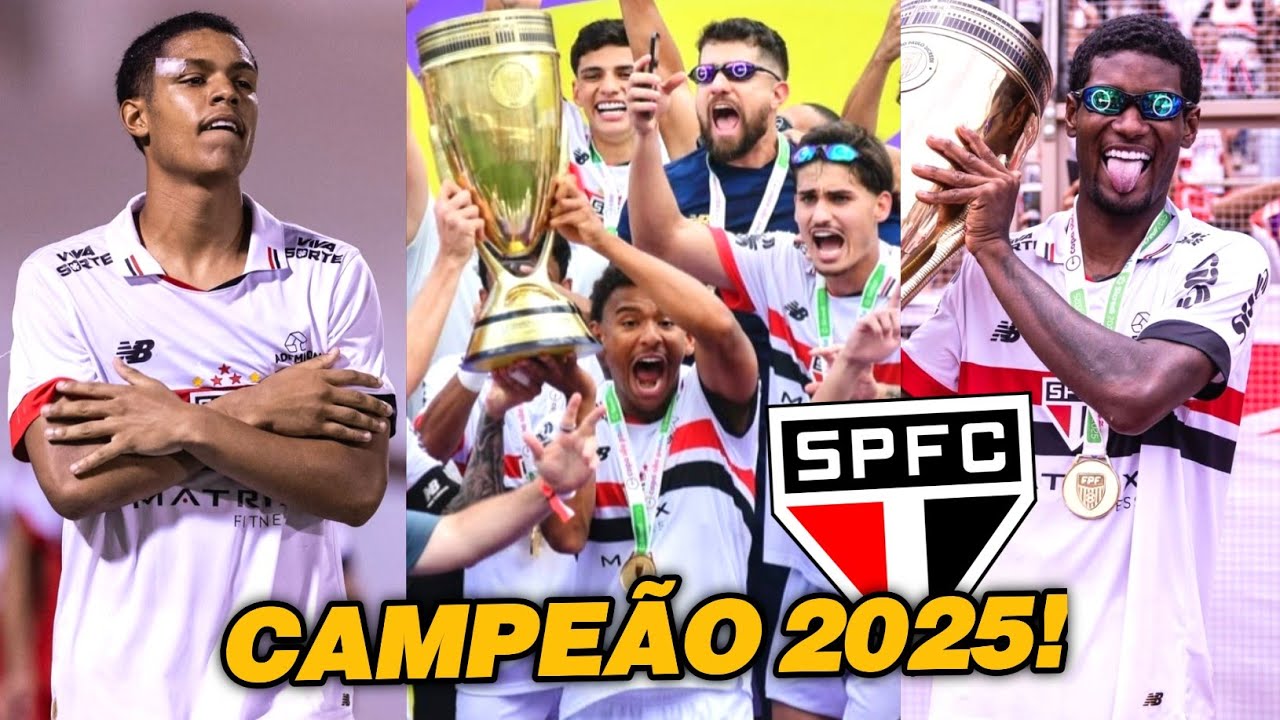 TRAJETÓRIA do SÃO PAULO até o TÍTULO da COPINHA 2025