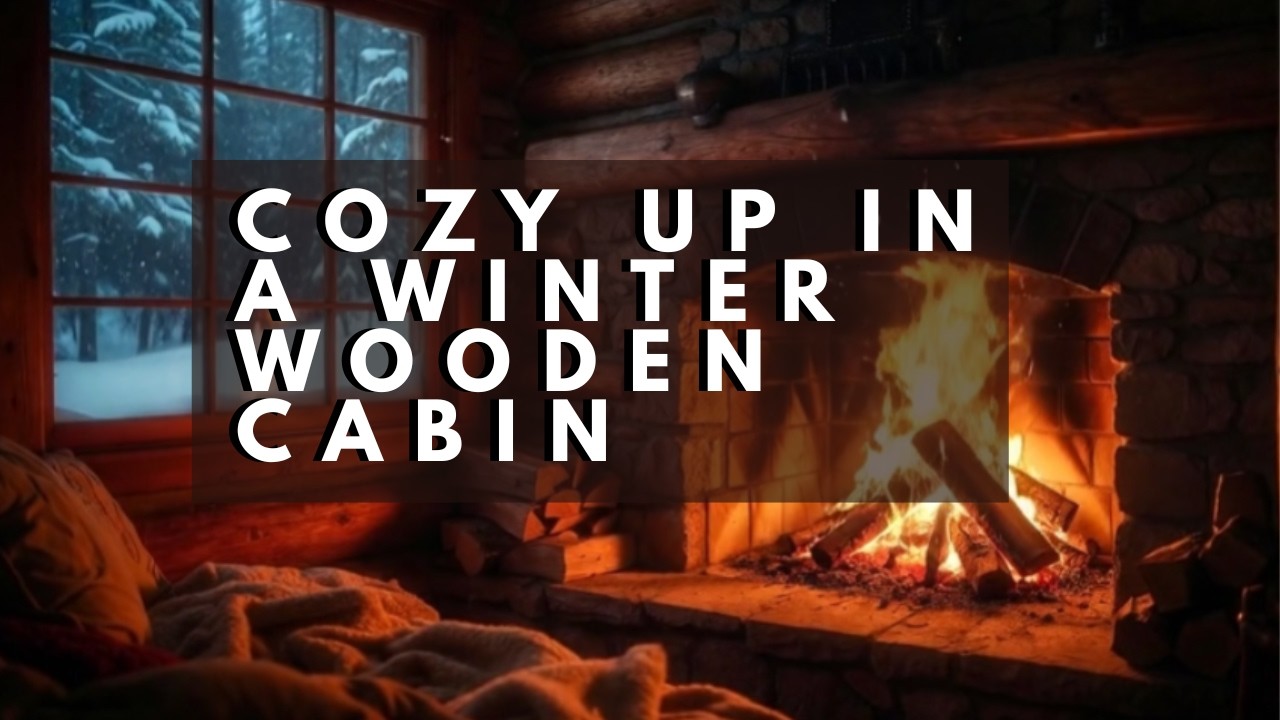 ASMR | Crackling Fireplace 1HR, Relaxing, Study, Sleep, Background Ambience
