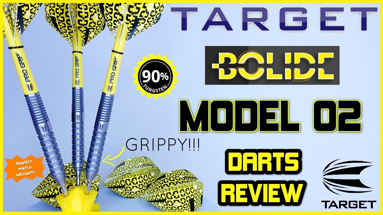 Target BOLIDE 02 Darts Review - Perfect Match Weight!!