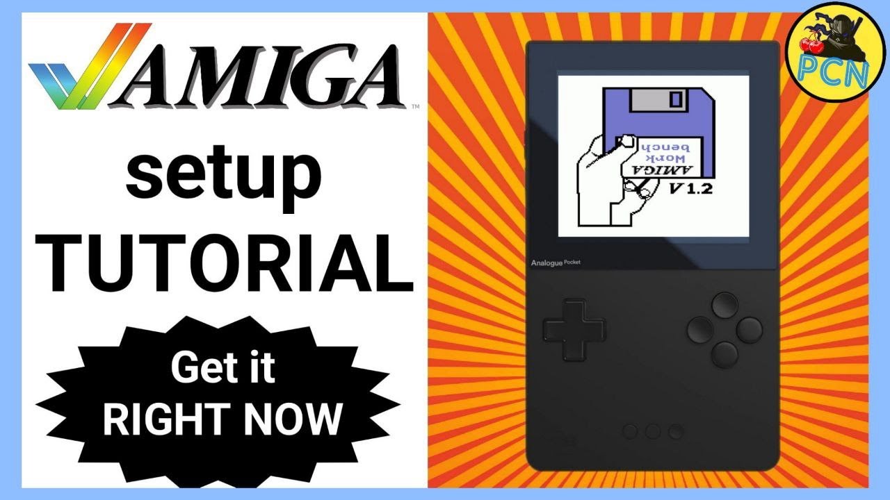 AMIGA for your ANALOGUE POCKET is ready for you to play and love - SETUP TUTORIAL