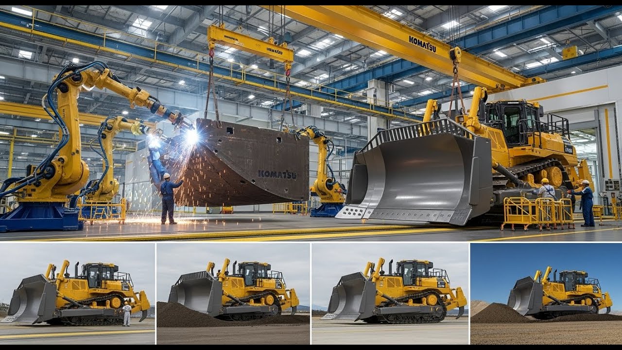 A machine built for the toughest earth on Earth.Komatsu D575A-3SD—pure power.