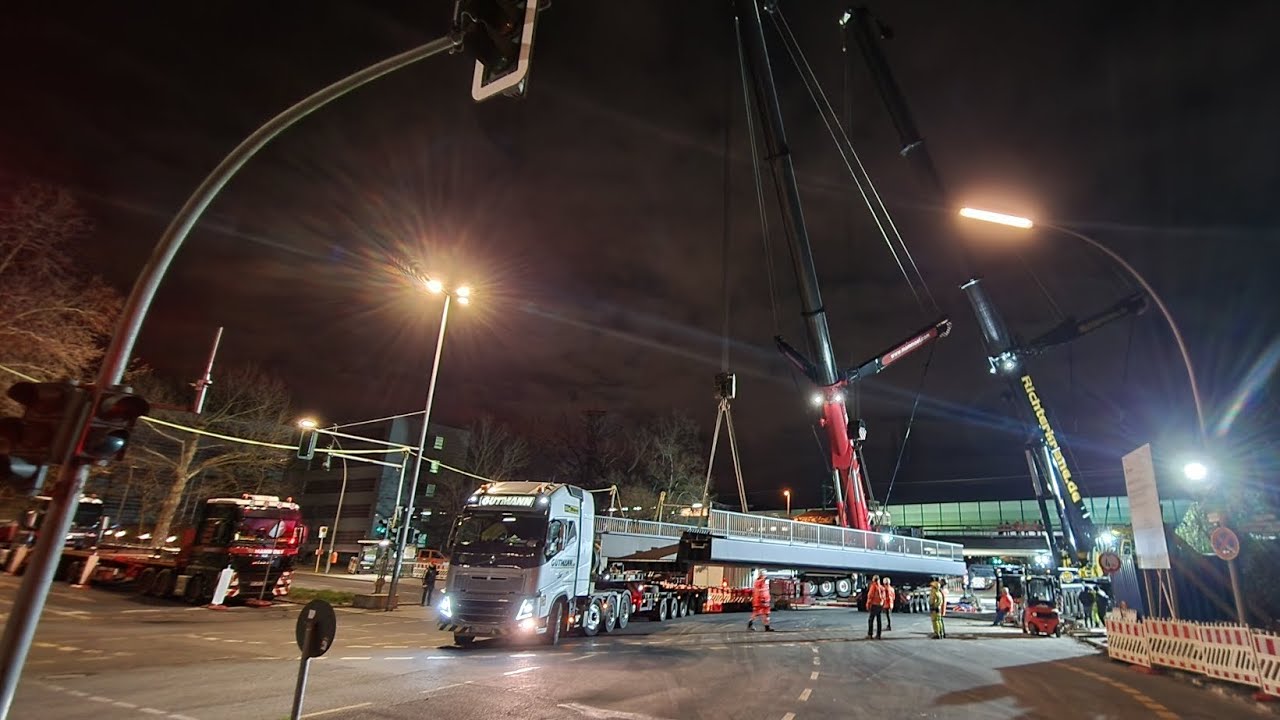 Mit 169t durch Berlin