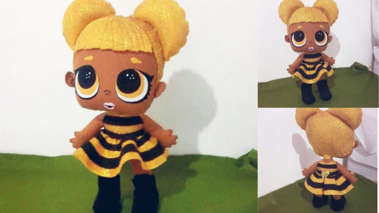 Como Fazer uma Boneca Lol : QUEEN BEE