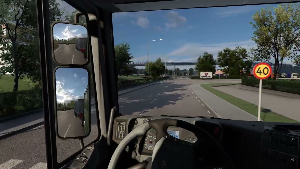 Euro Truck Simulator 2 I Viagem Curta  I G29