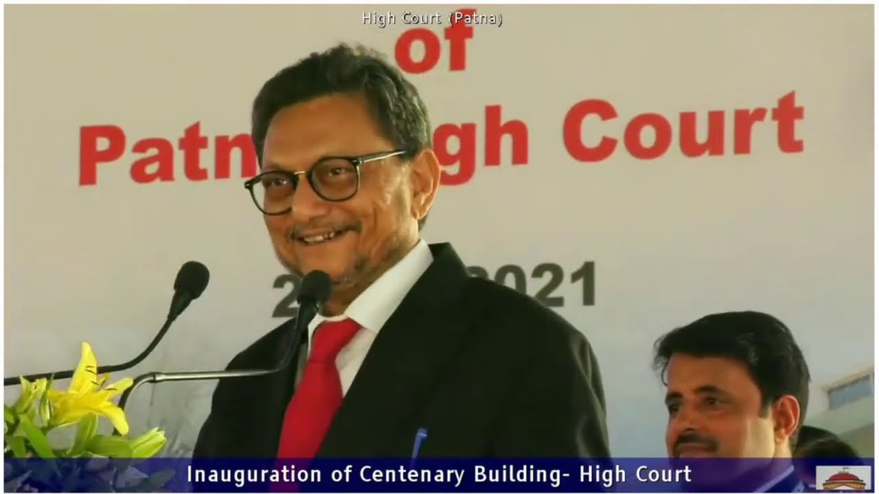 Hon'ble Mr.Justice SABobde The CJI Addressing the Inauguration of #PatnaHighCourt Centenary Building