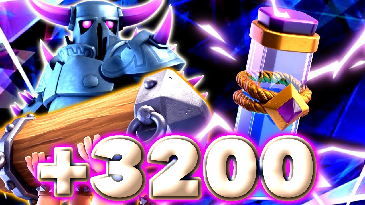 🏆+3200 with Evo Zap PEKKA BRIDGE SPAM🥰-Clash Royale