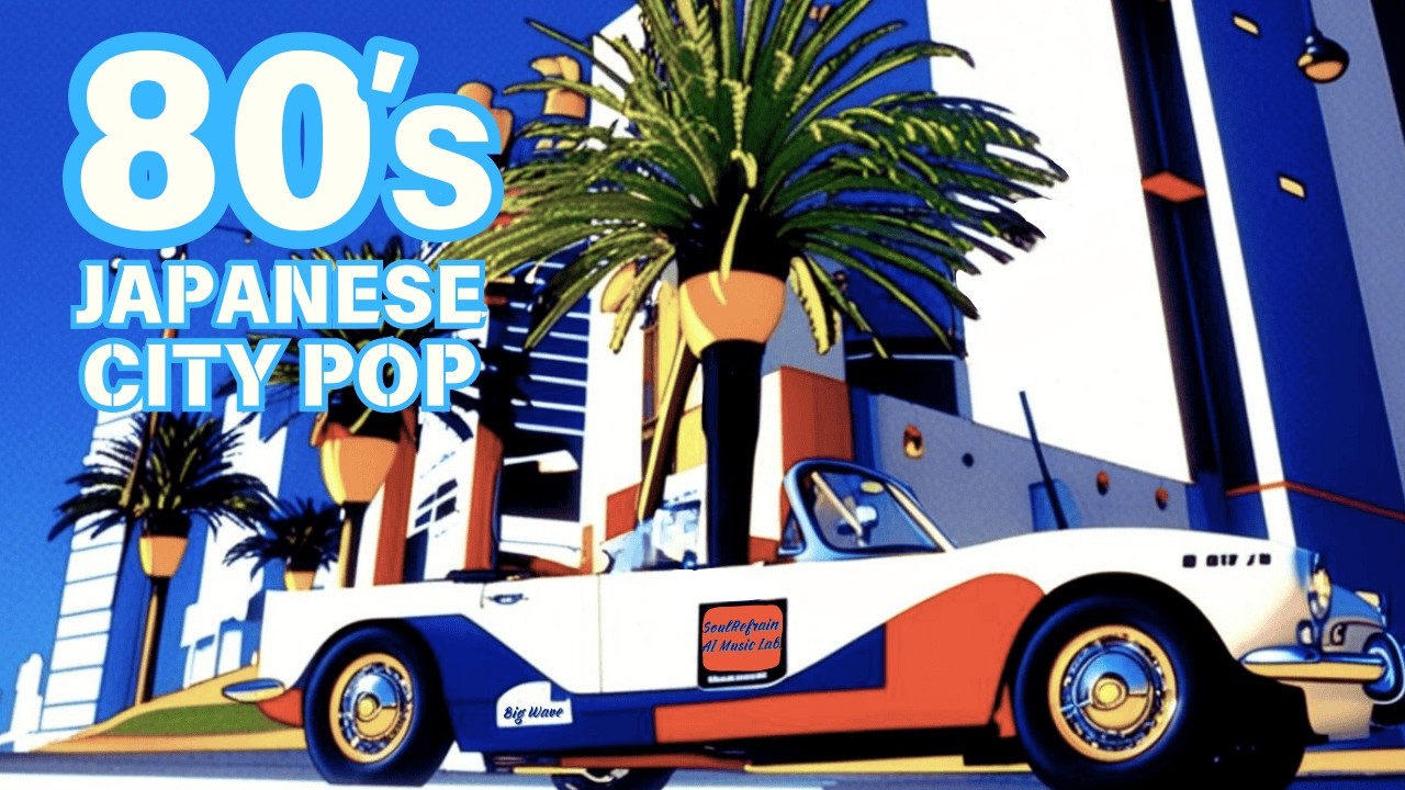 [80s Japanese City Pop Played AI]Emotional and nostalgic 80s style J-POP Playlist/Chill&Mellow Mix