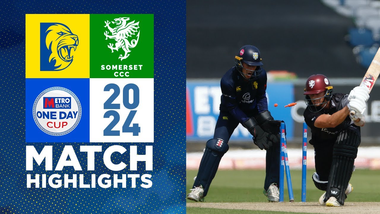 📲Jack Leach spins Somerset to victory over Durham in Metro Bank One Day Cup | SOMERSET HIGHLIGHTS