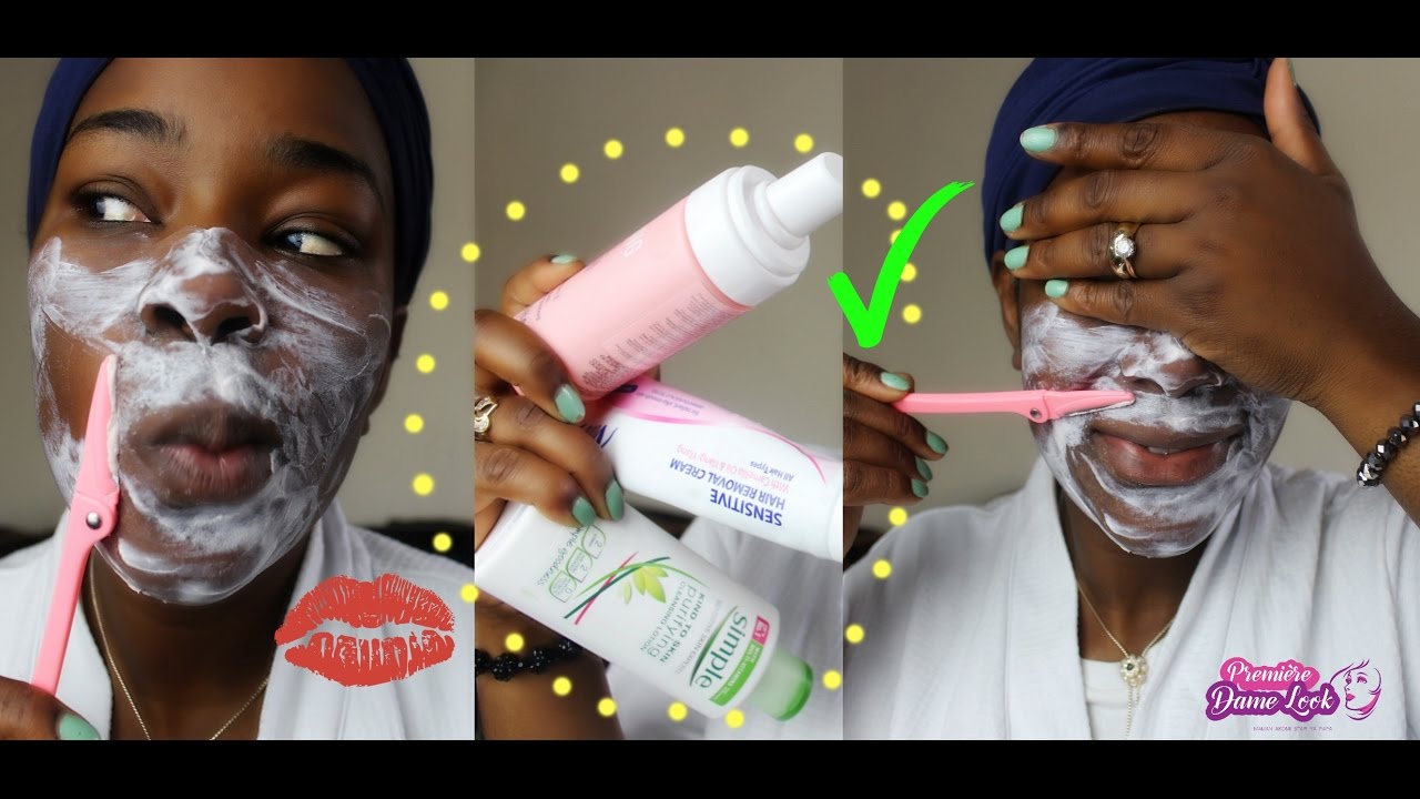 Soin de Visage: Comment enlever les poils du visage! BASI YA MANDEFU