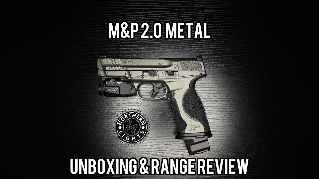 Smith & Wesson M&P Metal | Unboxing & Range Review | New & Improved 2.0 | New EDC |