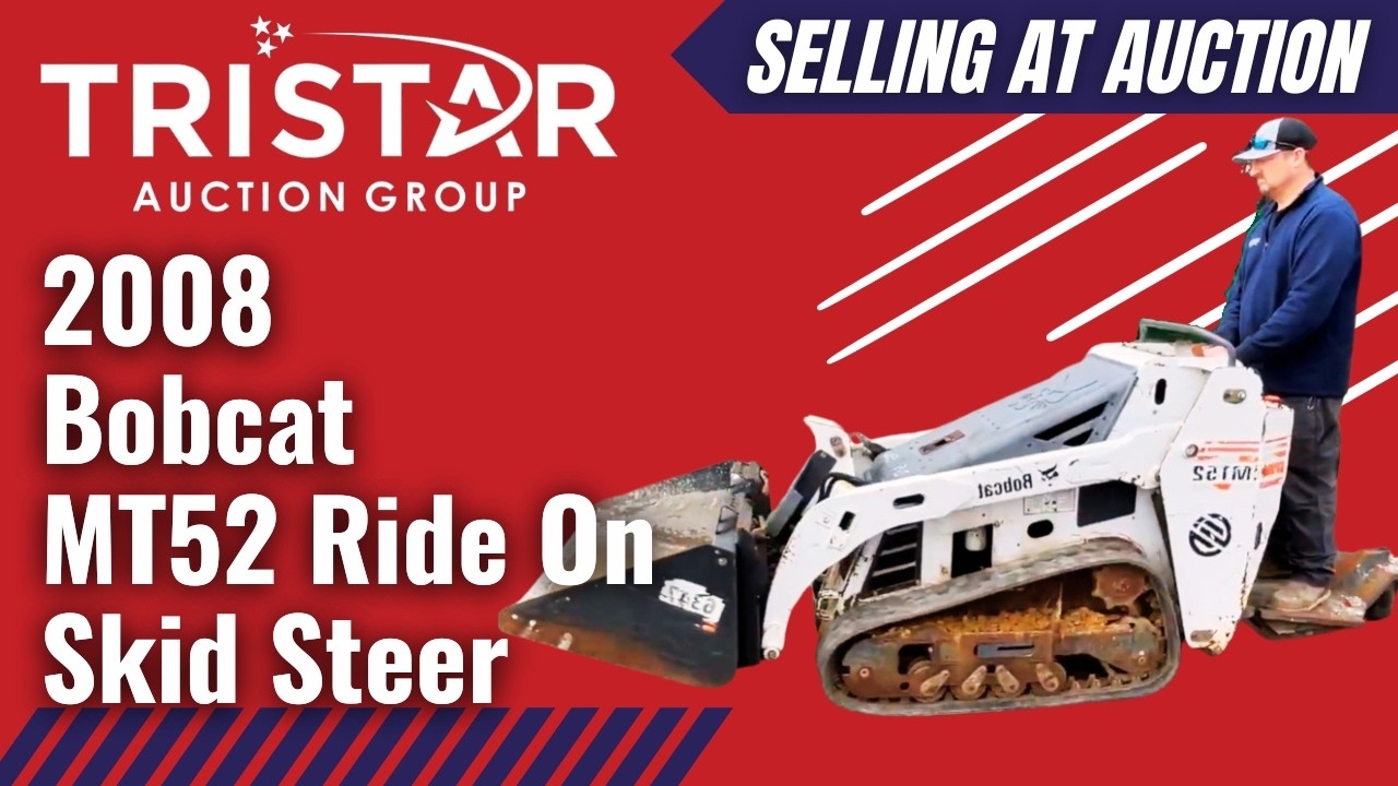 2008 Bobcat MT52 Ride On Skid Steer (6383) - Selling at auction