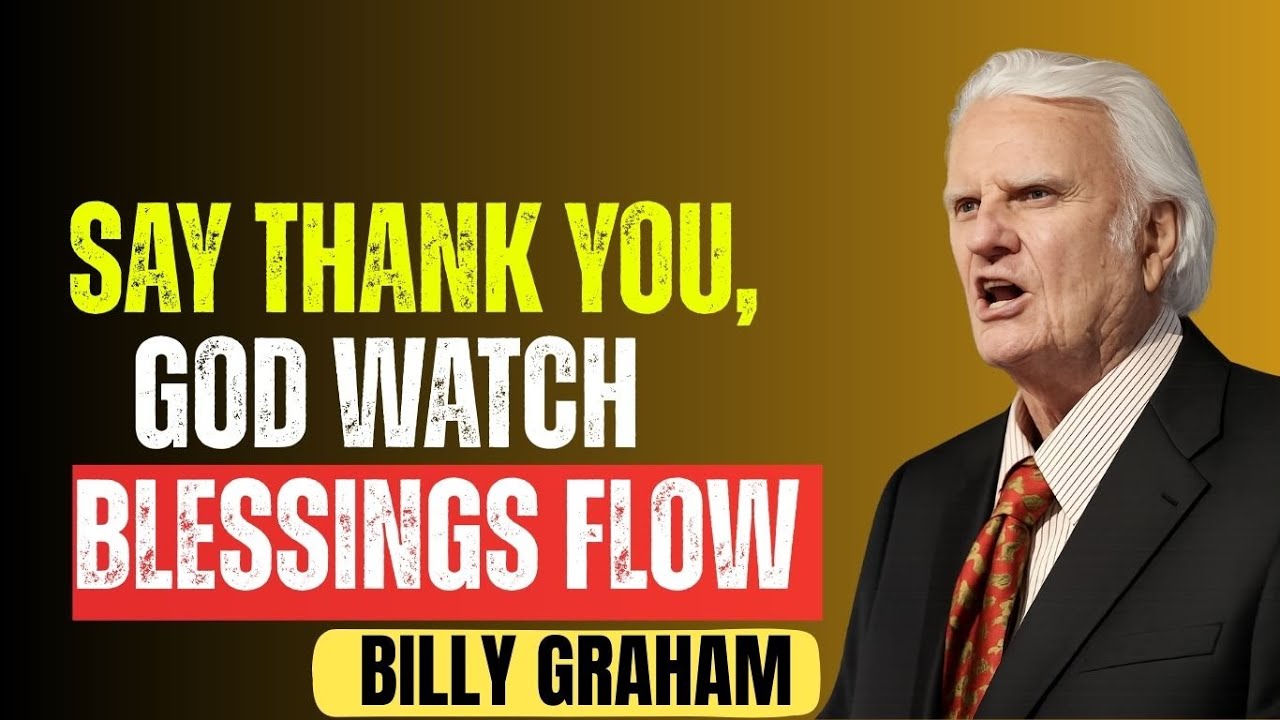 “SAY ‘THANK YOU, GOD,’ AND WATCH BLESSINGS FLOW”