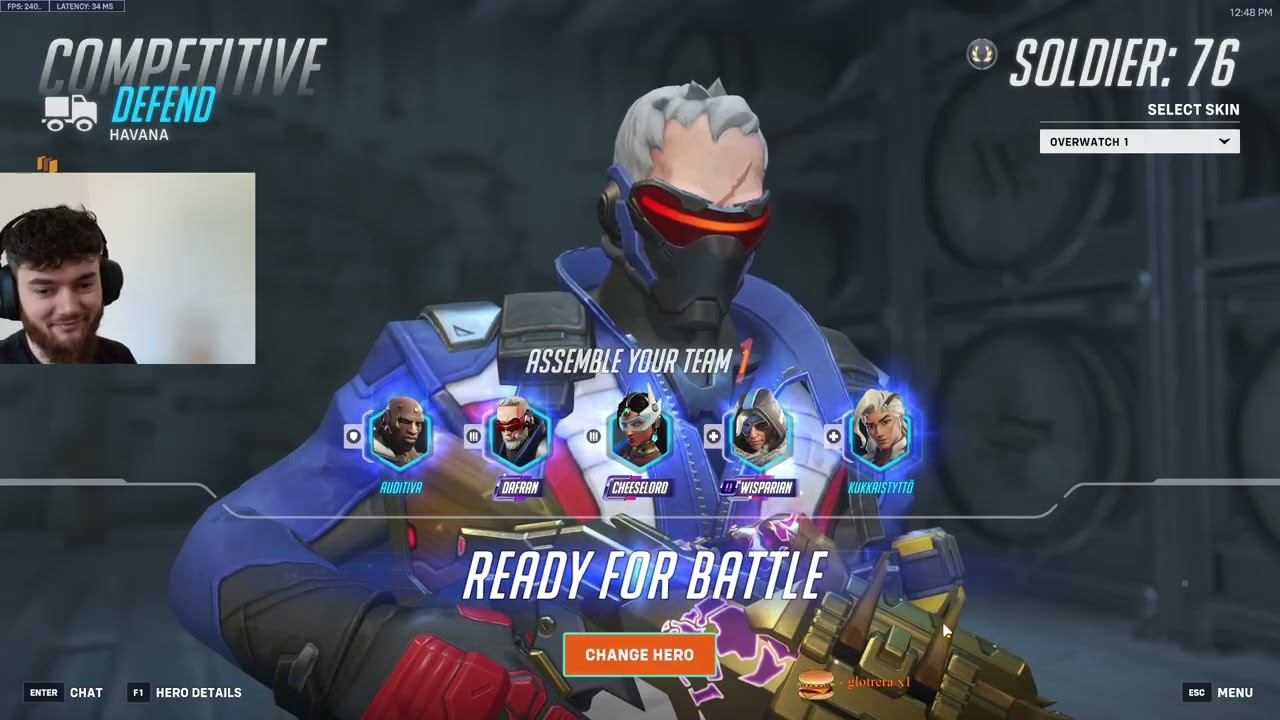 Overwatch 2 Tracking God Dafran Playing Soldier 76 = Good Content
