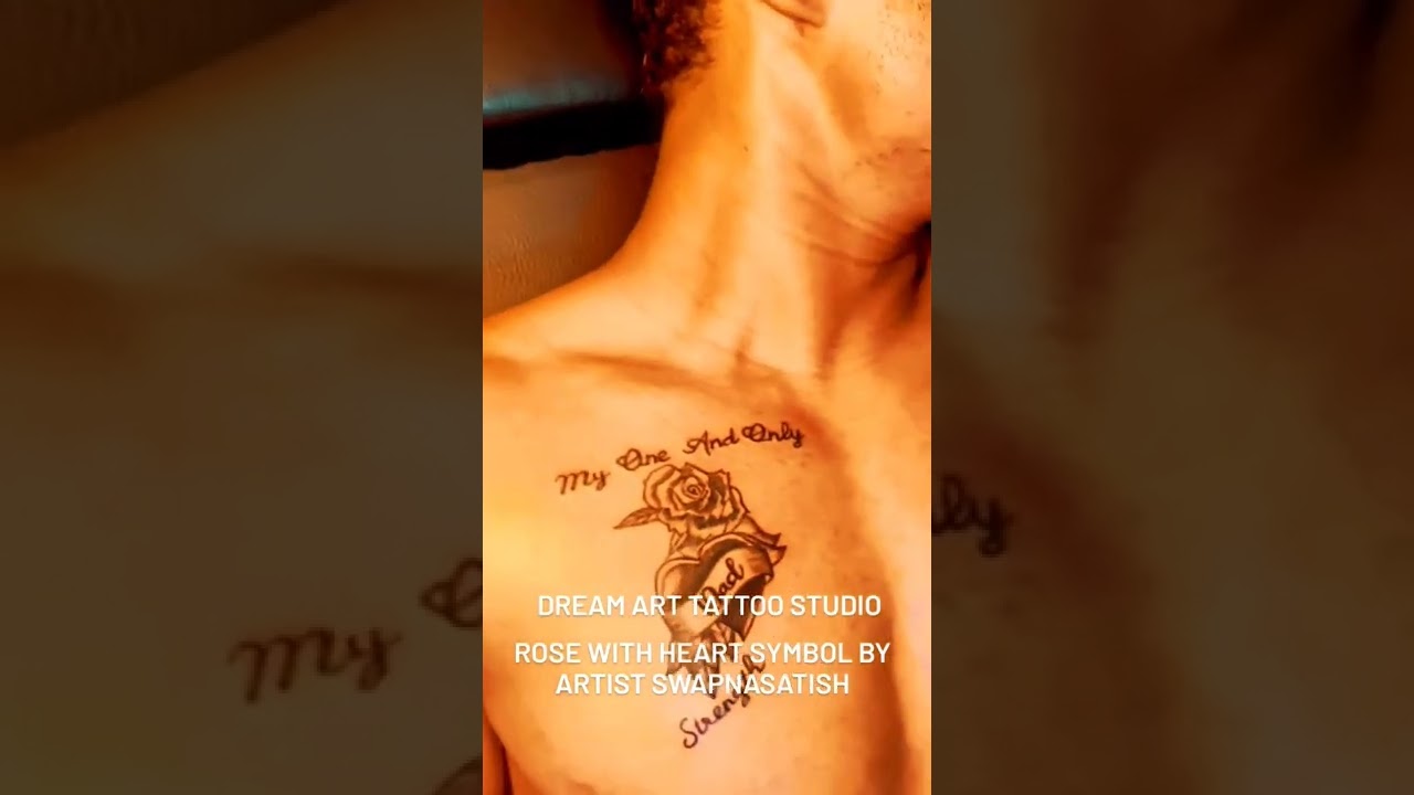 girt for his dad's birthday| painless tattoo| rose tattoo | father | dad | tattoo studio in jayanaga