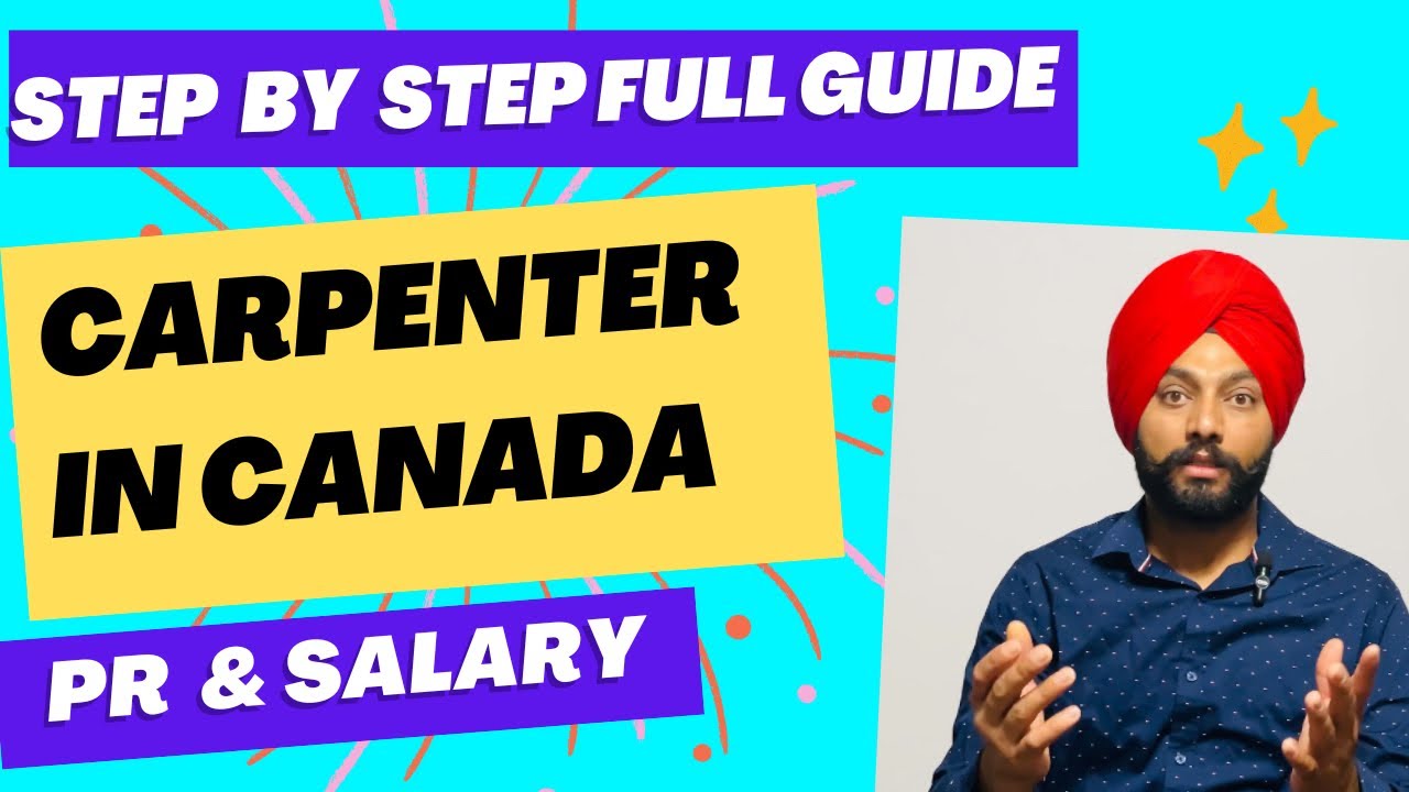 How To Become Carpenter in Canada 🍁 . Best Trade In Demand and Easy PR In Canada 🇨🇦.