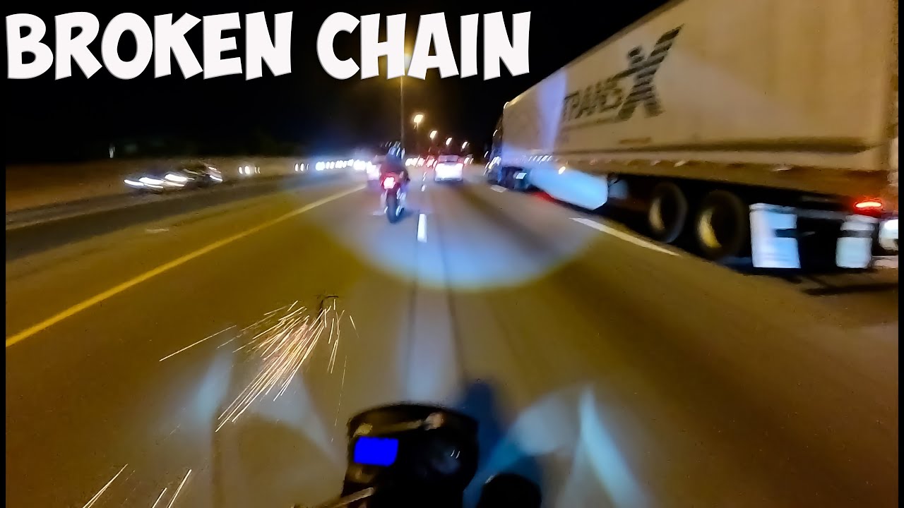Chain breaks during ride