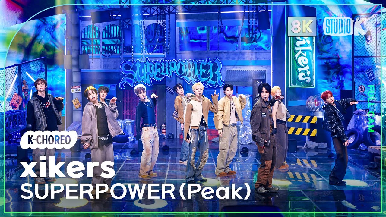 [K-Choreo 8K] 싸이커스 직캠 'SUPERPOWER (Peak)' (xikers Choreography) @MusicBank 251031