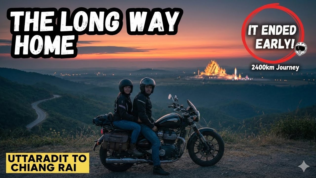Complete Motovlog | Uttaradit to Chiang Rai Route Thailand Ep6/2