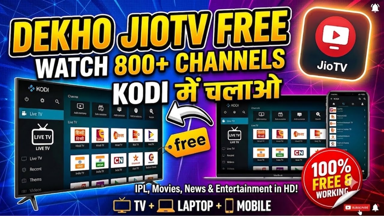 How to Add JioTV to Kodi App? 📺 | Step-by-Step Guide (2026)