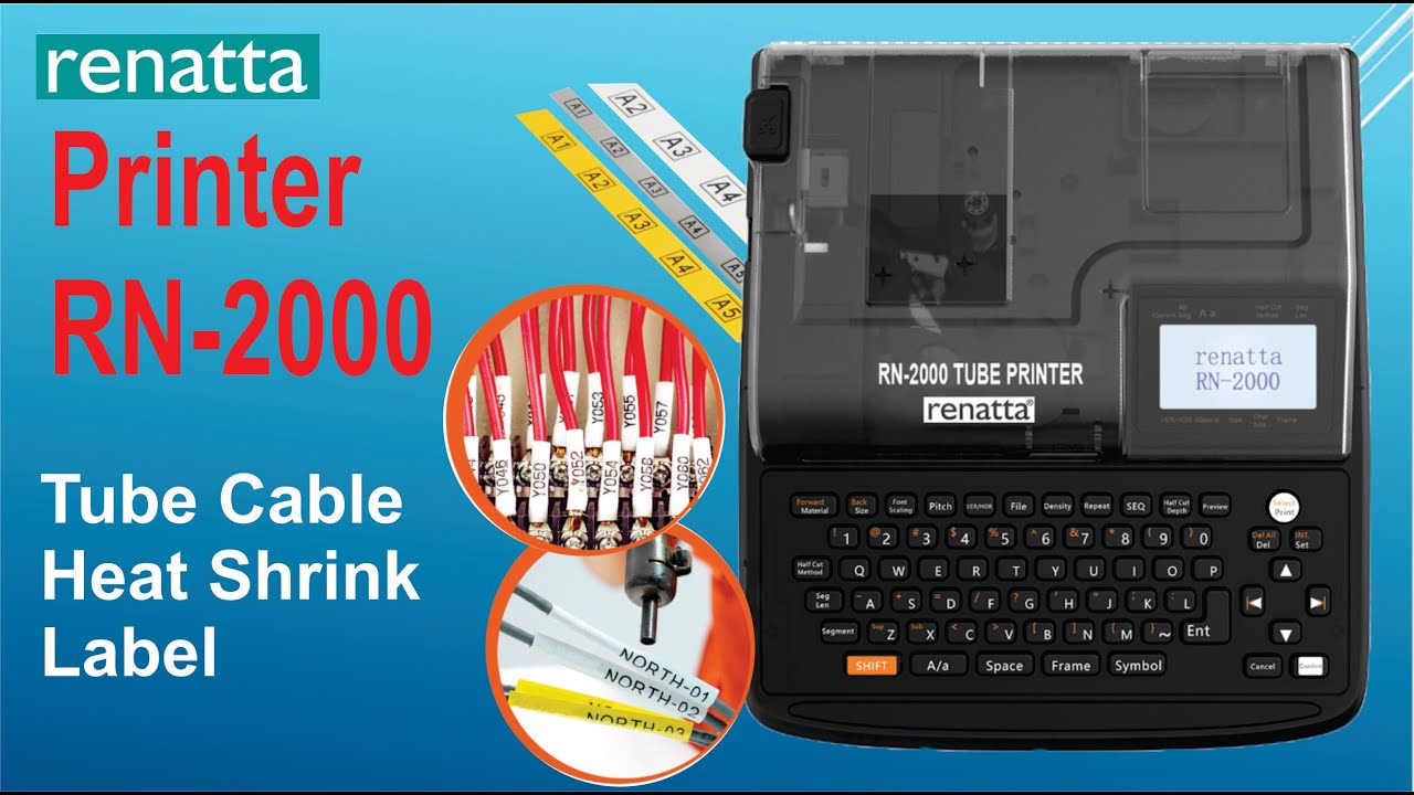 Cara Menggunakan Renatta Tube Printer RN 2000