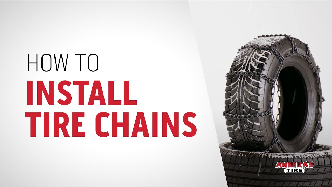 How to Install Tire Chains