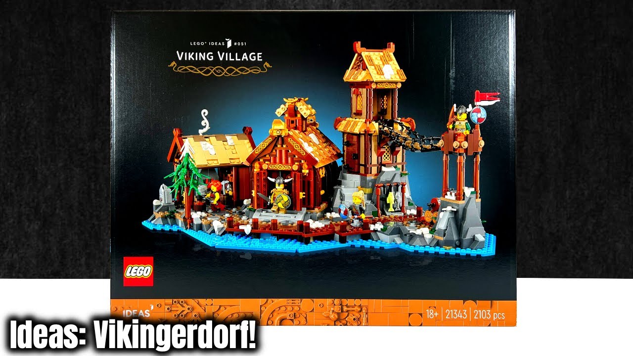 Preisniveau wie bei Alternativen: LEGO Ideas 'Viking Village' Review! | Set 21343