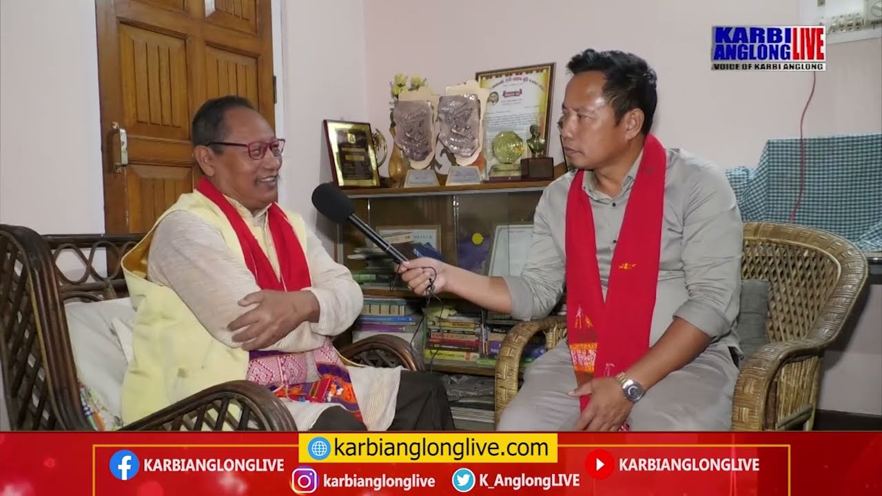 Karbi akhei pen legendary singer Chandra Kanta Terang Akai alamo aputhak lamthe isi