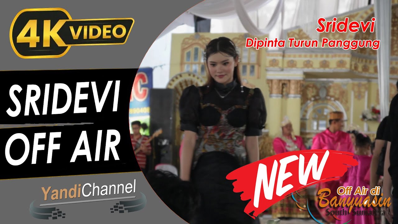 Untuk Lagu Terakhir SRIDEVI Dipinta Turun Panggung