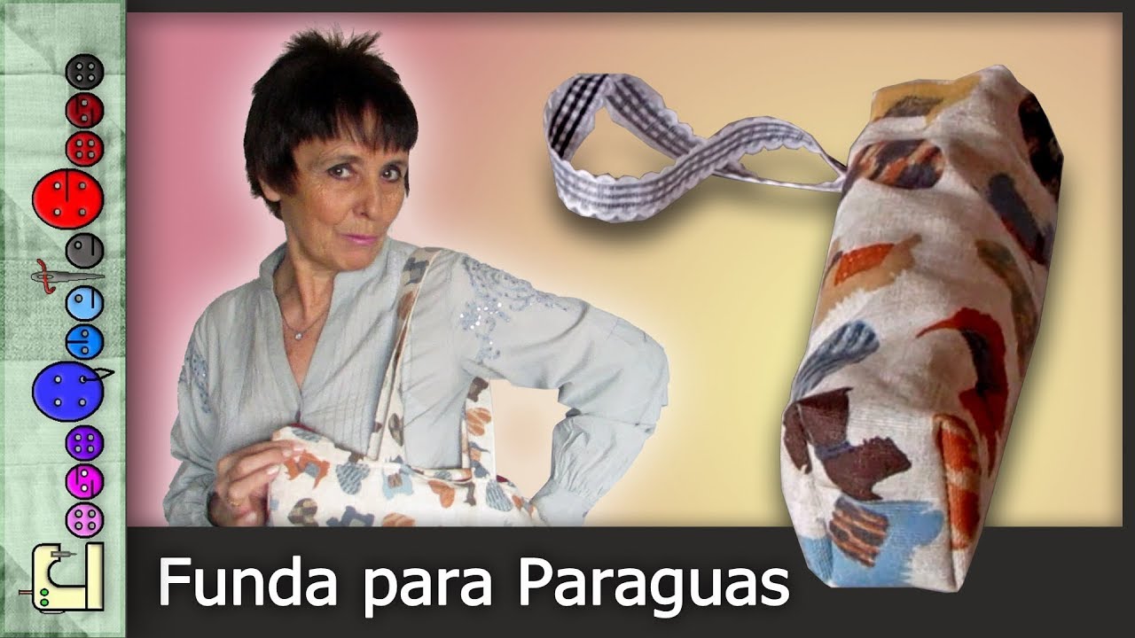 Cómo hacer una Funda para un Paraguas [Tutorial]